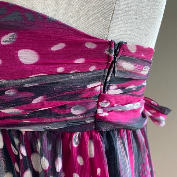 Hot Pink Strapless Mini Dress | Guess | XS - Picture 6 of 8